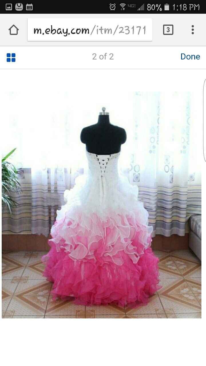 My second dress