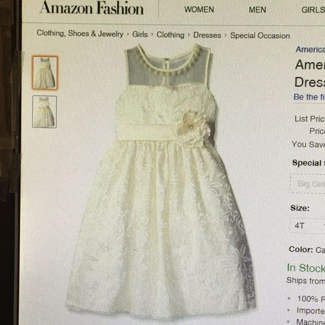 Where are you getting flower girl dresses?