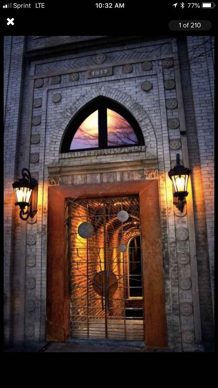 Show us your wedding venue! - 1