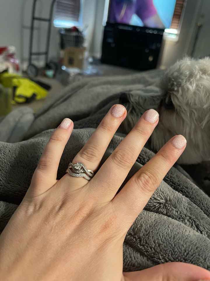 Wedding day nails - 1