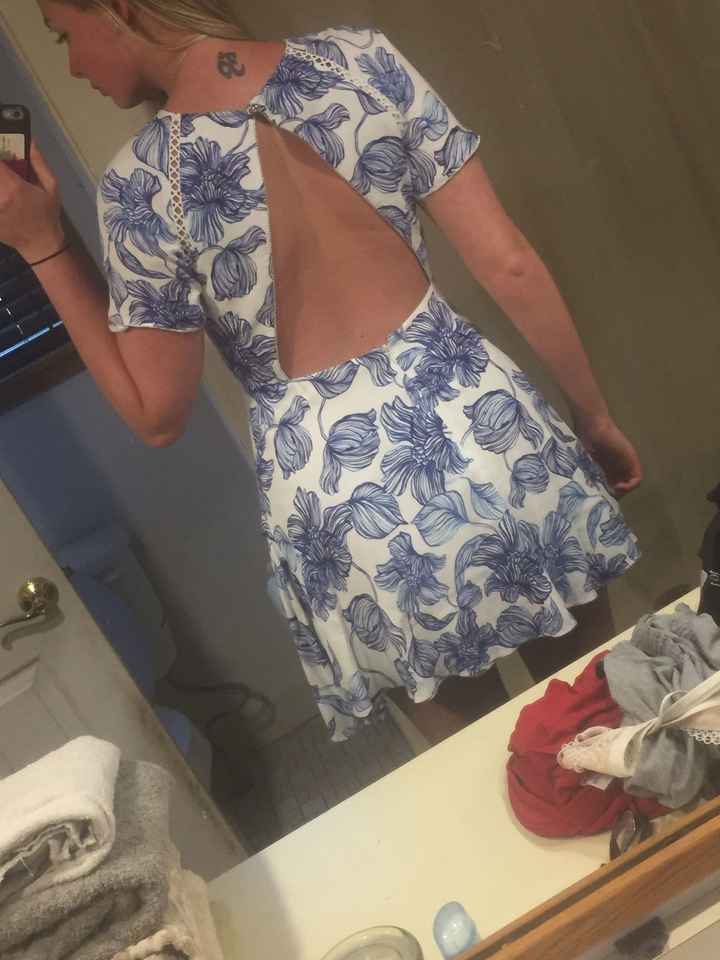 Birthday dinner dress