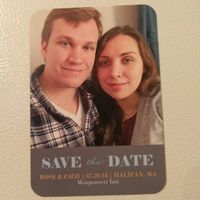 Has anyone ordered Save the Dates from shutterfly? Is there a watermark? - 1