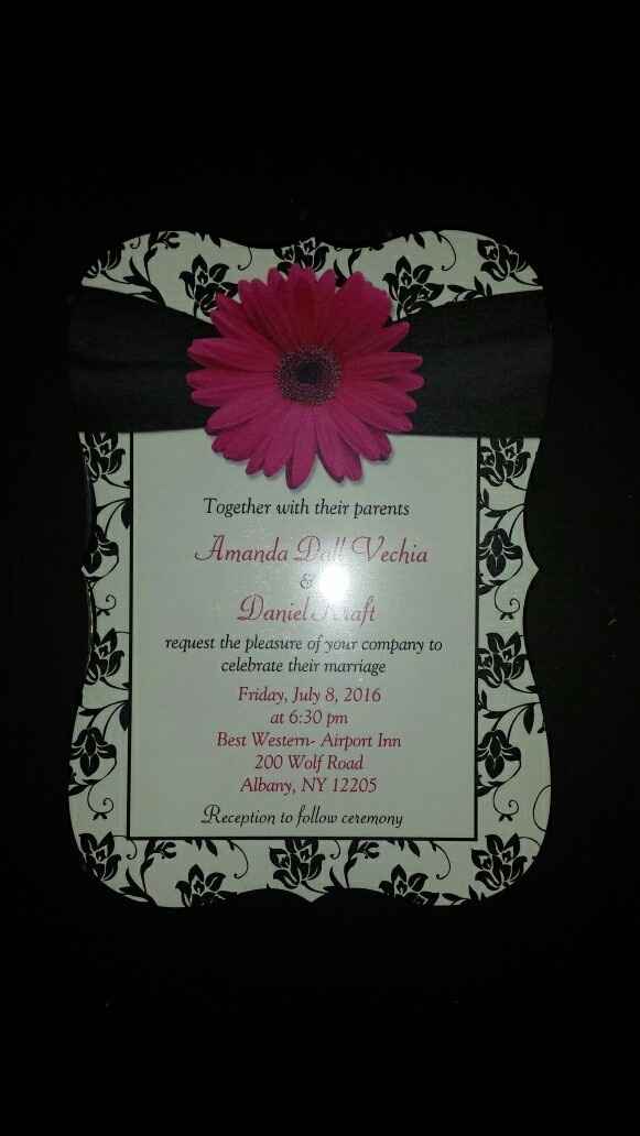 Invitations are IN :-)
