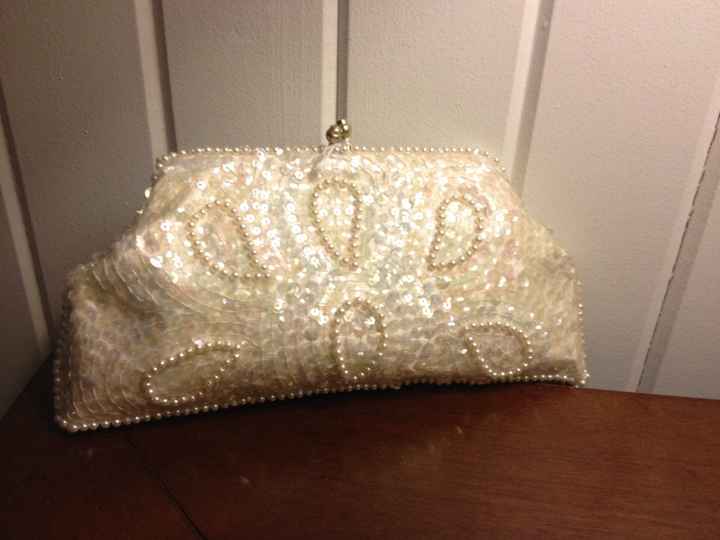 Wedding day purse?