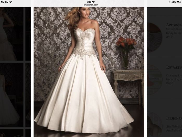 Obsessing over a dress...any one seen it in person??