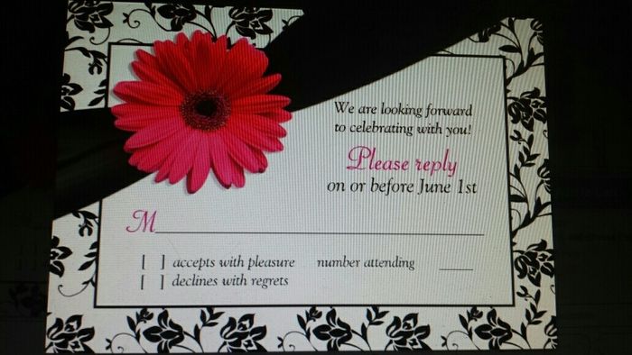 RSVP's...Is this okay?