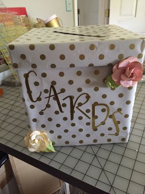 Thoughts on card box!