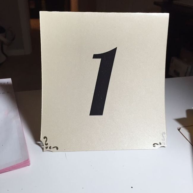 Table Numbers...Ugh.