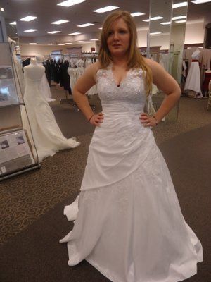 Went dress shopping