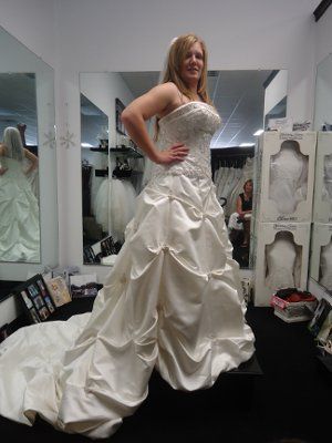 So I said "Yes to the Dress" But another one than I thought!