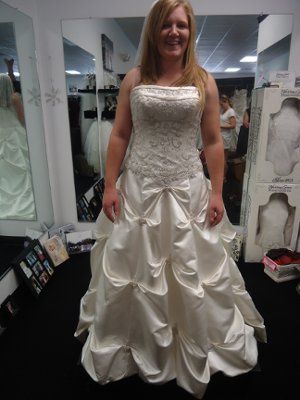 So I said "Yes to the Dress" But another one than I thought!