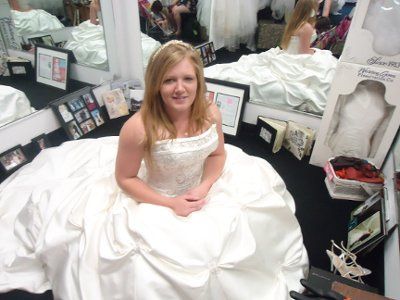 So I said "Yes to the Dress" But another one than I thought!