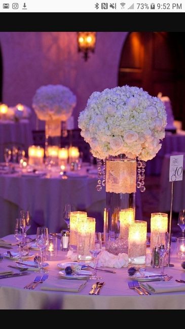 How many candles are you putting around your centerpiece?
