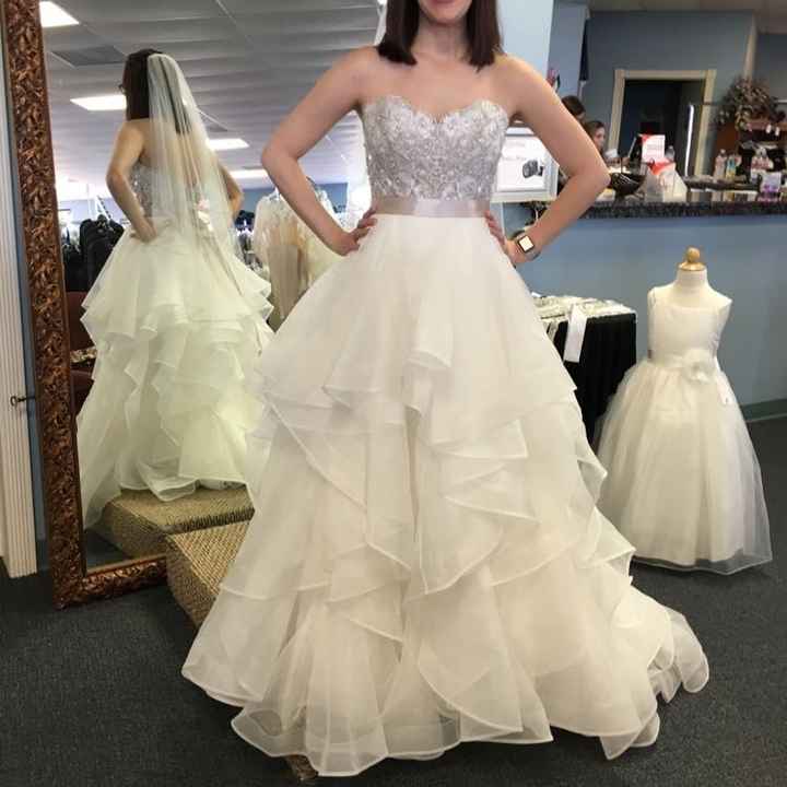 Detachable skirt and/or train?