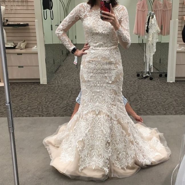 Long sleeve dress!