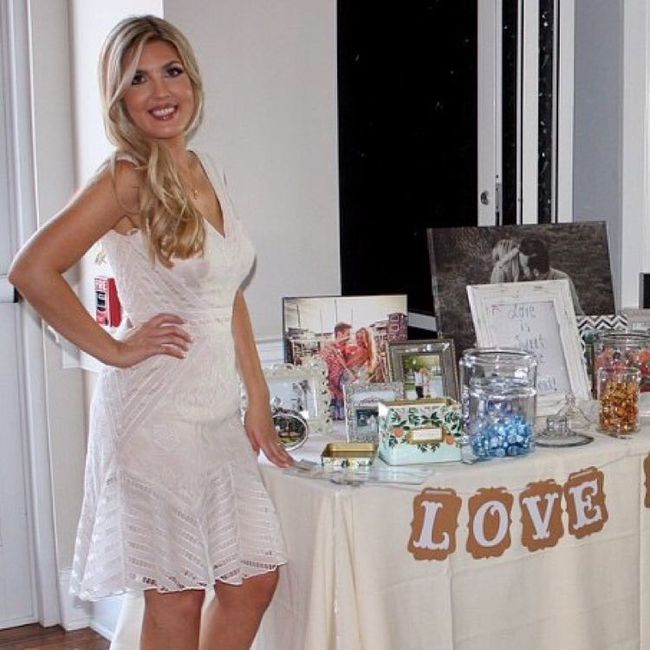 Bridal shower dress