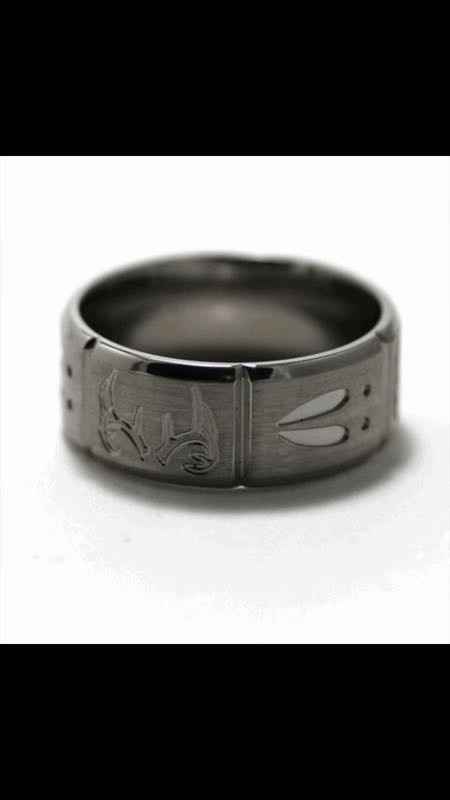 My FH choice in his ring is so him, how did you ladies decide?