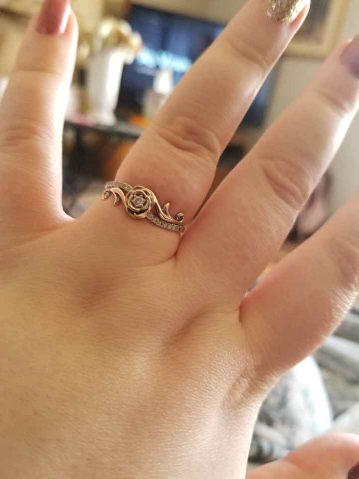 Did you pick your ring or were you completely surprised? - 1