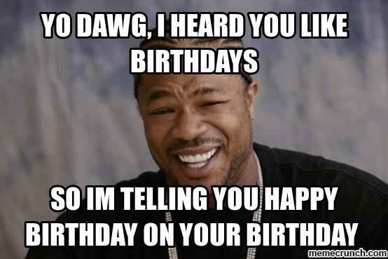So, it's VM's Birthday...