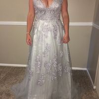 Honest opinions please! Is this dress too booby or shiny?!