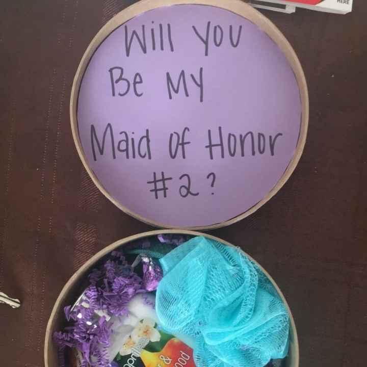 How did you ask your MOH & bridesmaids?!