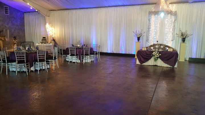 Venue is set up and ready