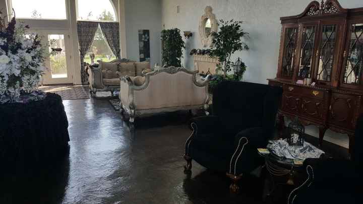 Venue is set up and ready