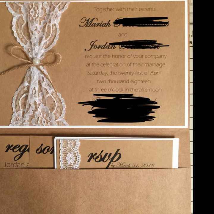 Invitations - 1