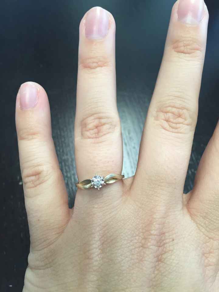 Antique engagement ring