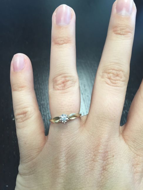 Antique engagement ring