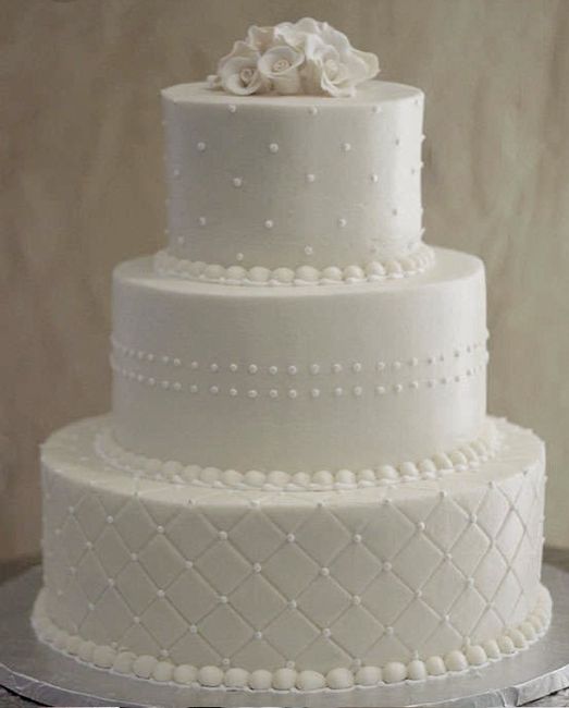 Our Wedding Cake from Sam's Club