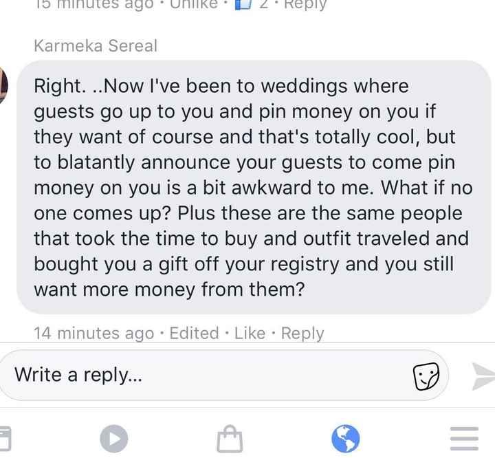 Say no to Money Dance (edited)