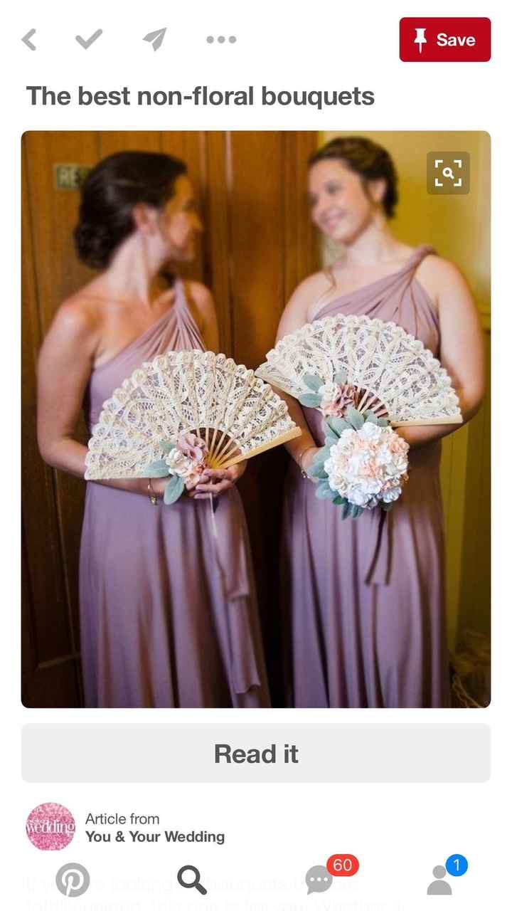 Alternatives to Bridesmaids with bouquets
