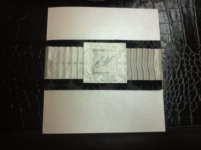 My finalized DIY invites! : )