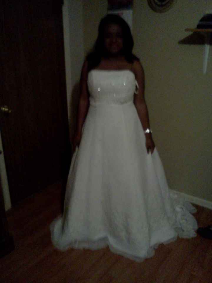 Finally got my dress (pics)