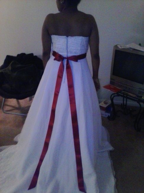 My dress with the sash