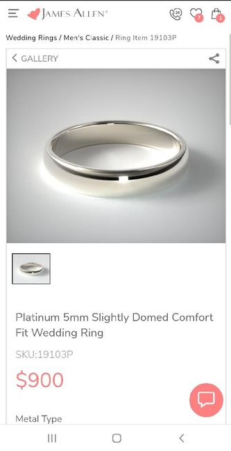 Wedding band for future hubby 2