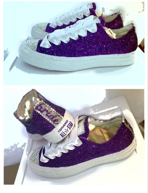 Swavorski crystal shoes. Tell me what you think ;)