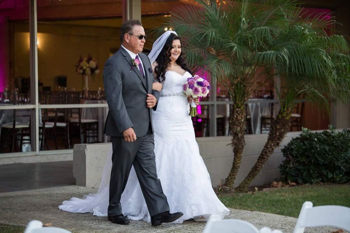 Stepdad and Dad walking me down the aisle dilemma - 1
