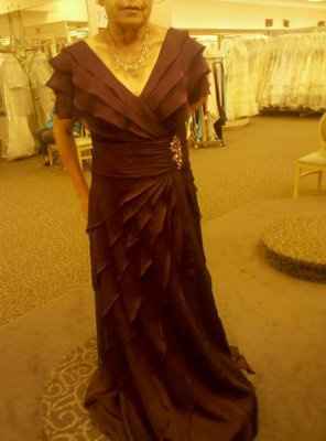 Moms dress choice...help! update!