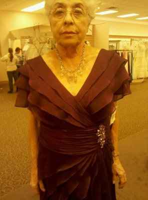 Moms dress choice...help! update!