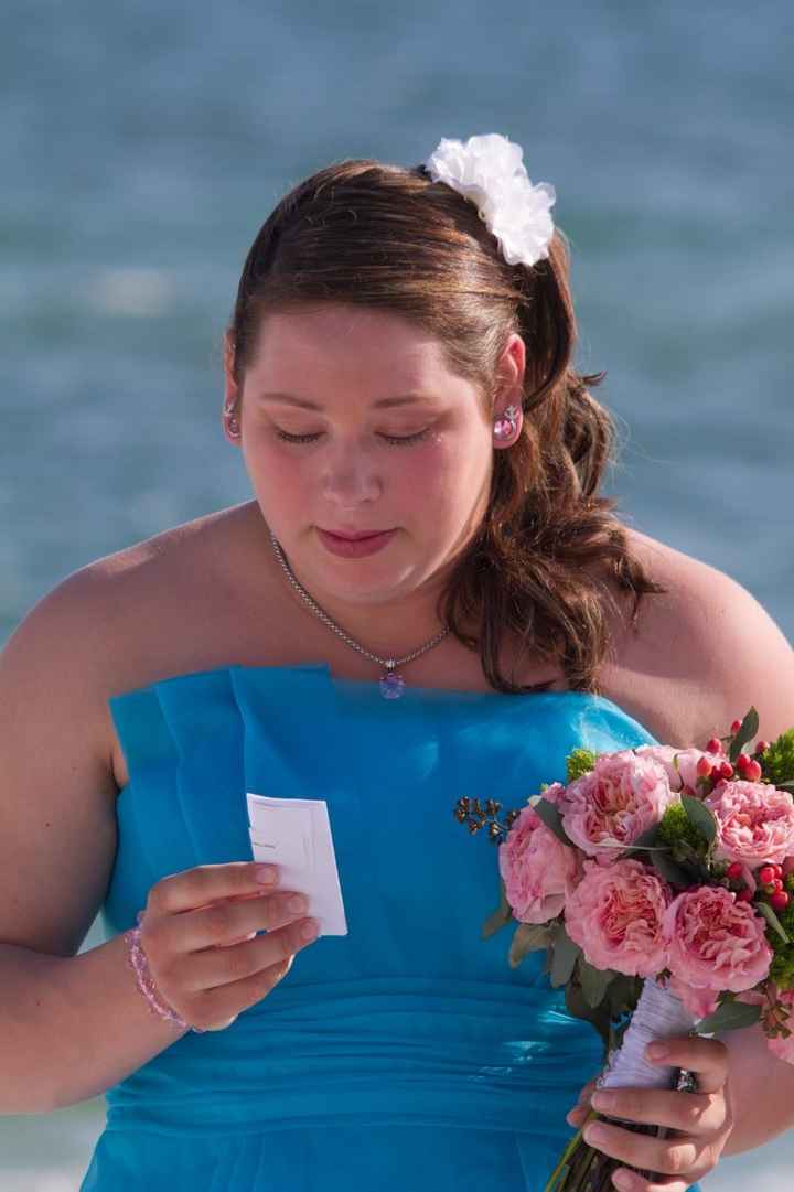 Poem from my Daughter read at wedding.