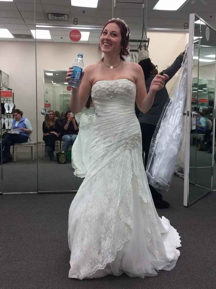 I said yes to the dress!
