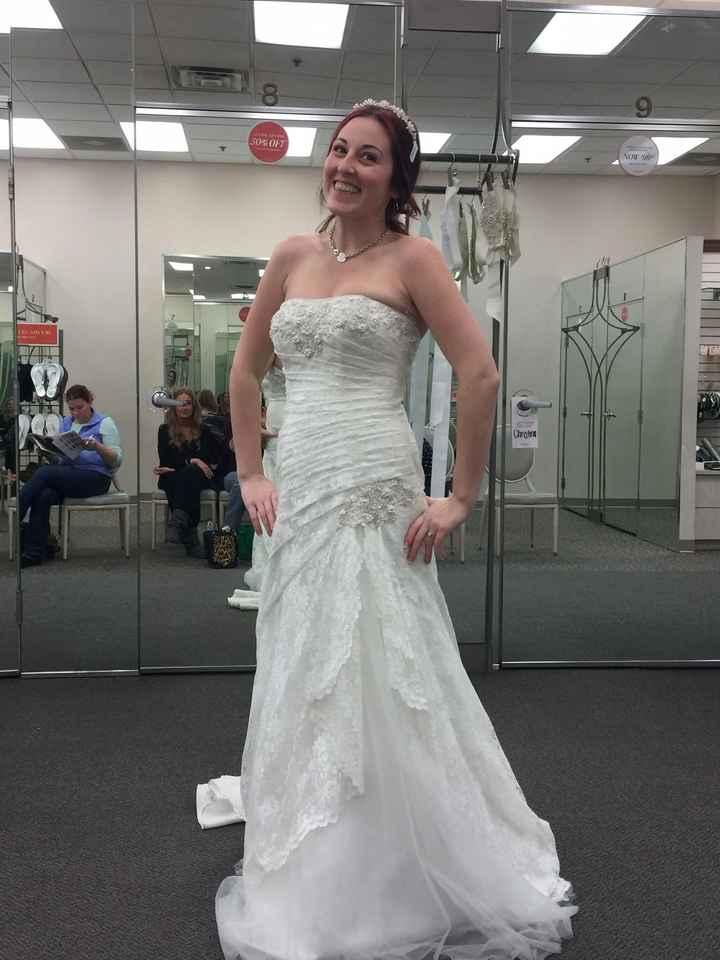 I said yes to the dress!