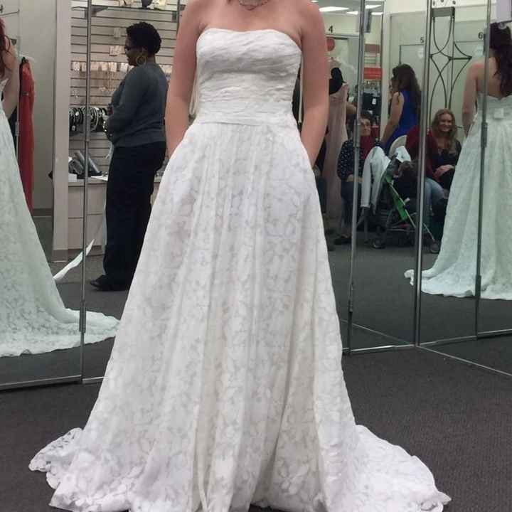 The dresses that didn't make the cut.