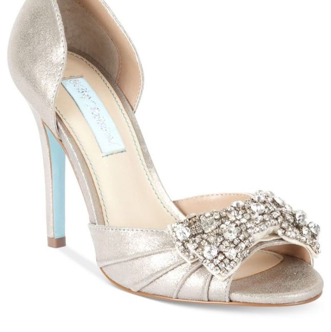 Show off your wedding shoes!
