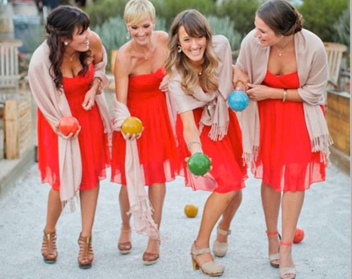 Bridesmaid shawl color 6