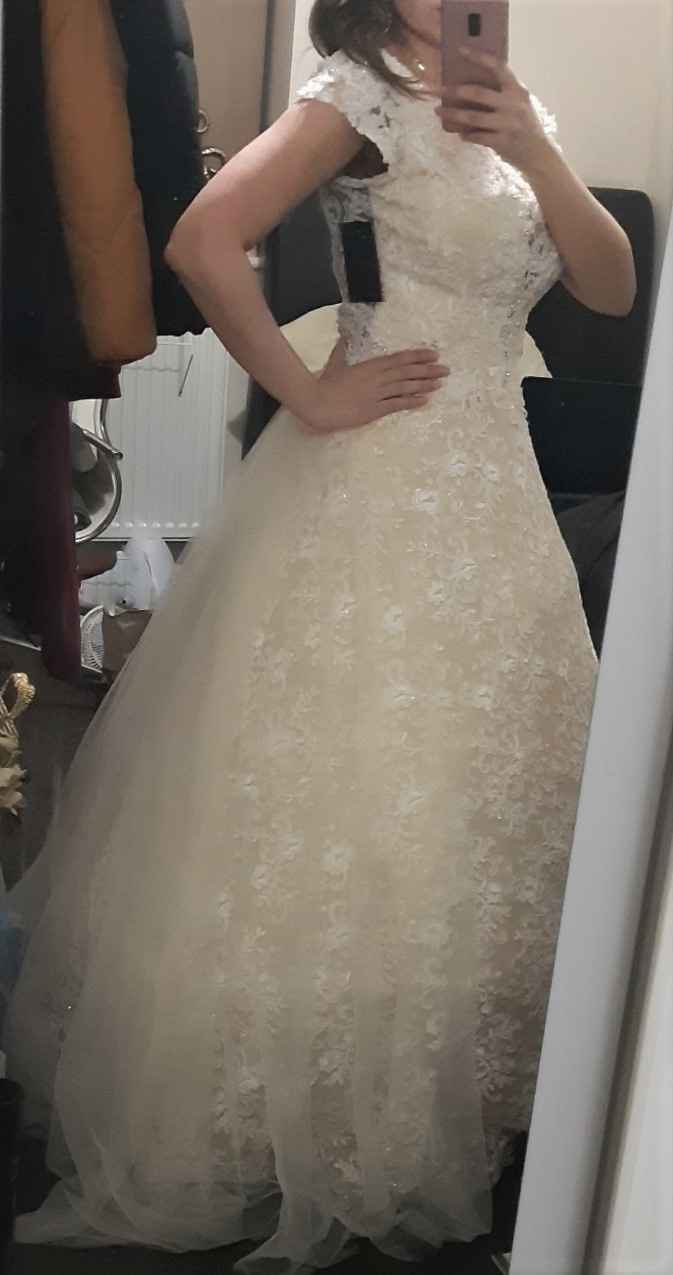 Chapel or cathedral veil with this dress? - 2