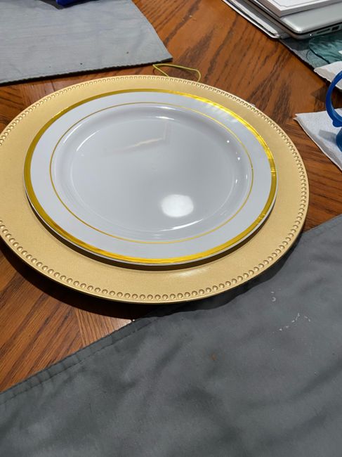 Disposable plates/cups 5