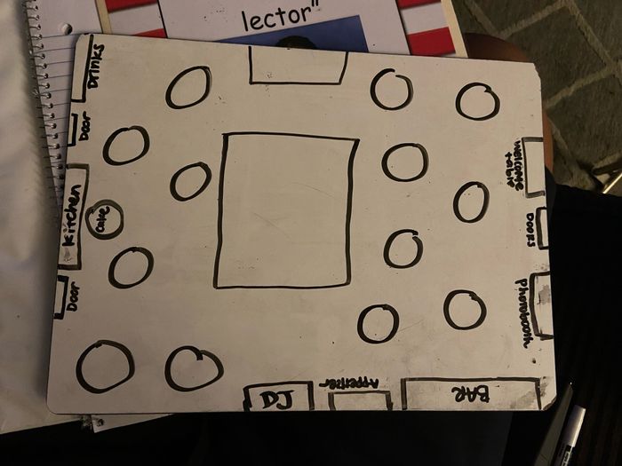 Reception floorplan - 1